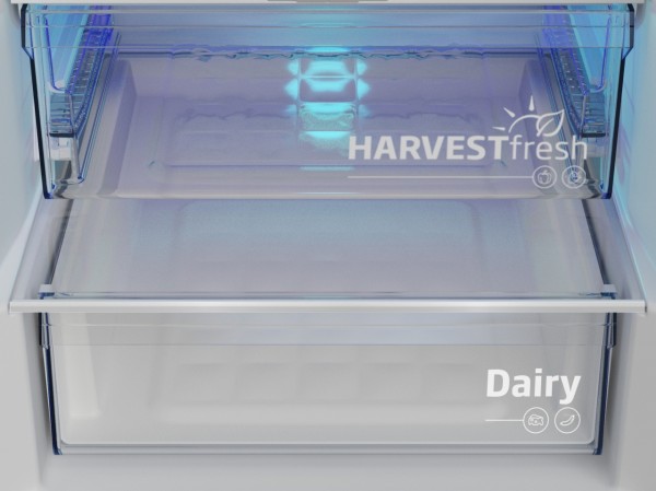 Frigorífico Combi Beko B5XRCNE406HG 355L NeoFrost Clase C 203x60cm Inox HarvestFresh