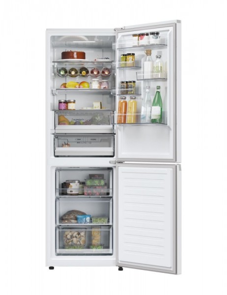 Frigorifico Combi Haier 2D 60 Series 5 Pro HDPW5618DNPW, Blanco, 185x60 cm, No Frost, D