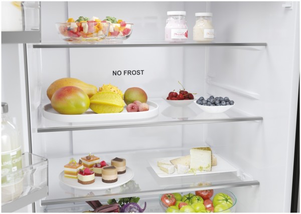 Frigorifico Combi Haier 4 Puertas HFR5719EWMG, 190x70cm, No Frost Inox