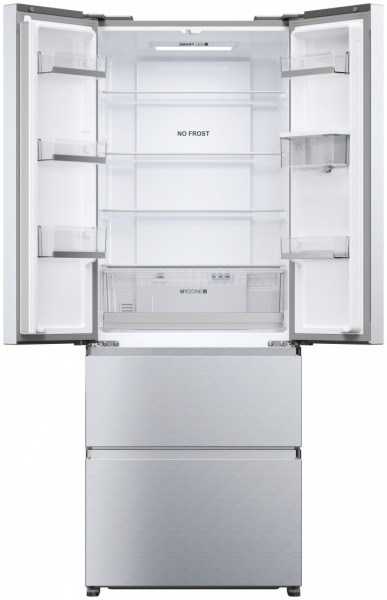 Frigorifico Combi Haier 4 Puertas HFR5719EWMG, 190x70cm, No Frost Inox