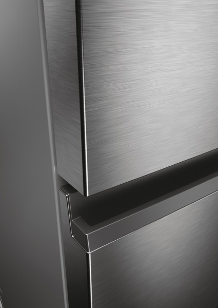 Frigorífico Combi Haier HTW5618ENMG 360L No Frost Clase E 185x60cm Inox Inverter WiFi