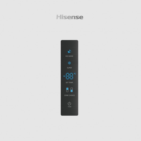 Combi Hisense RB390N4DWD, Blanco, 186 cm, No Frost, D