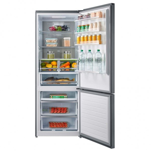 Frigorifico Combi Midea MDRB593FGE02 188x70cm E No Frost Inox