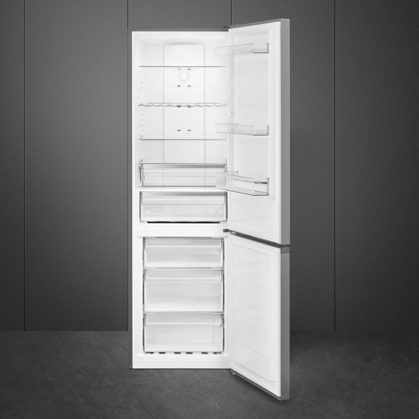 Frigorifico Combi Smeg FC18XDNE Inox 185 cm No Frost E