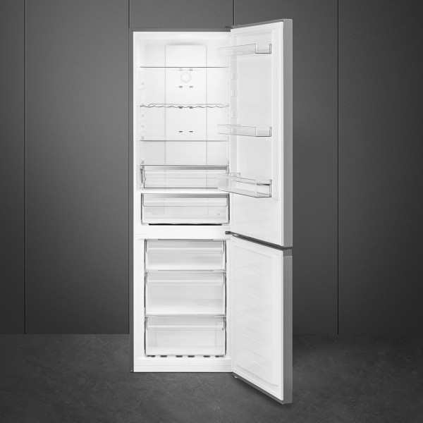 Frigorifico Combi Smeg RC18XDNE 185x60cm No Frost E Inox