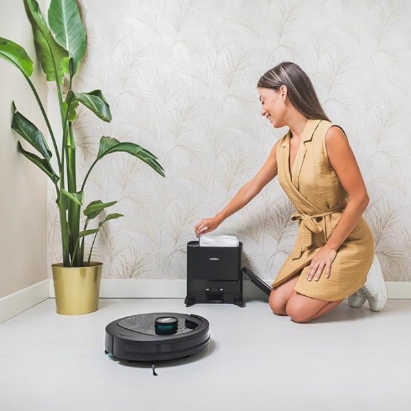 Conga 7490 Ultimate Home X-Treme Robot aspirador láser 4000Pa con autovaciado