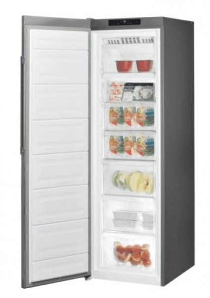 Congelador vertical Hotpoint UH8F1CX1 Inox 188x60 cm No Frost A+