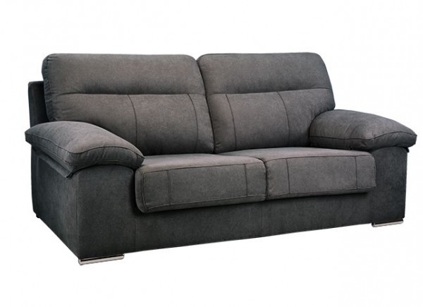 Sofá 3 Plazas Duero Cairo Perla 195 cm Confort y Elegancia