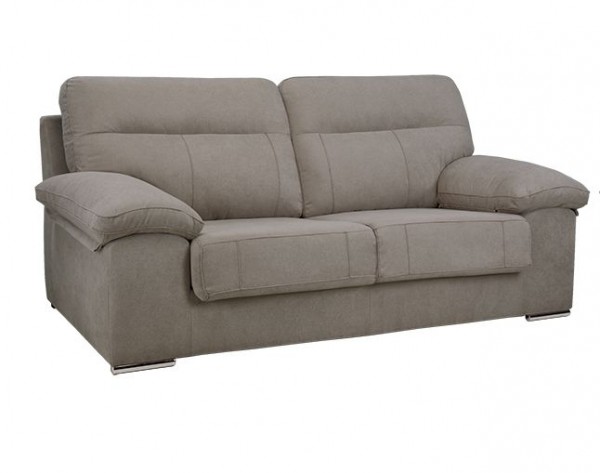 Sofá 3 Plazas Duero Cairo Perla 195 cm Confort y Elegancia