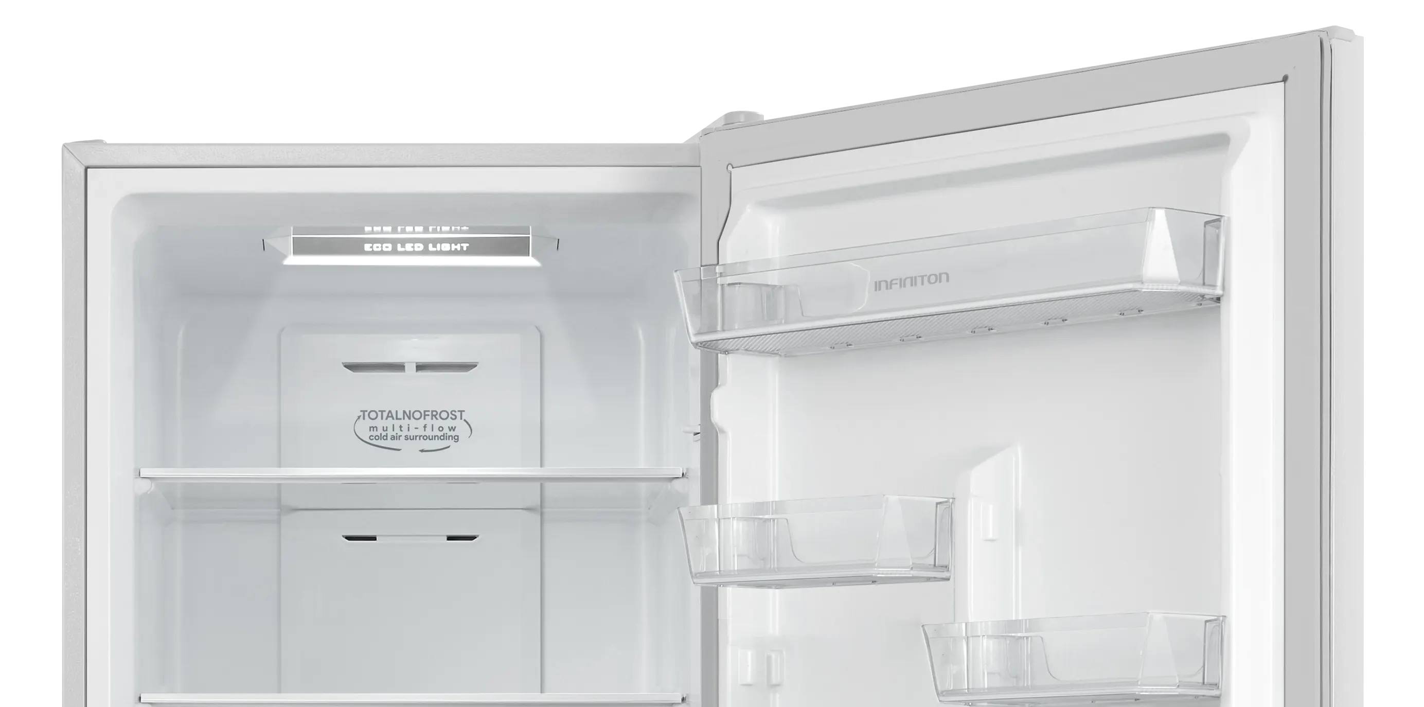 Frigorífico Combi Infiniton FGC-310C88BEK 310L 188cm Total No Frost Blanco Clase E