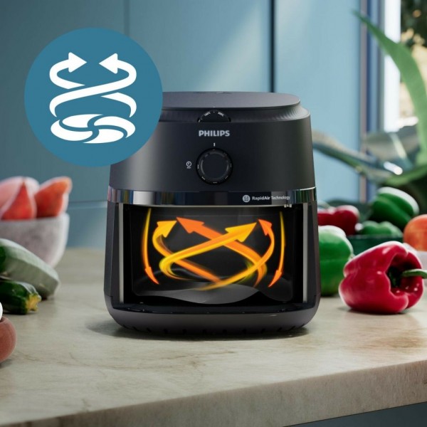 Freidora Airfry Philips NA12000 1500w 4.1L Esse