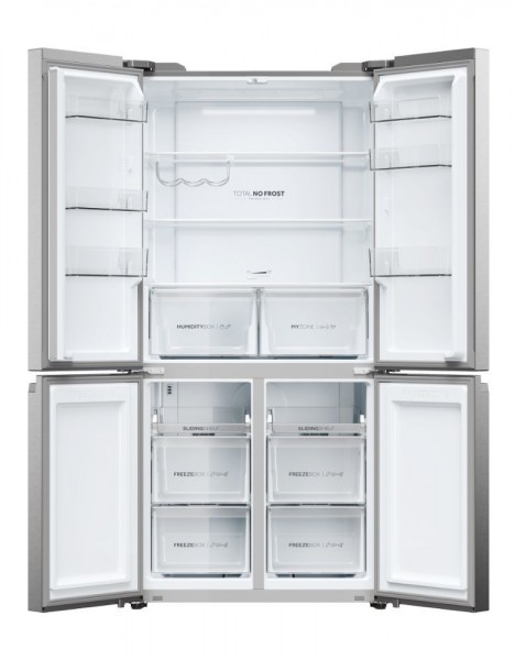 Frigo 4Puertas Haier HCR5919ENMP 190x91cm No Frost E Inox