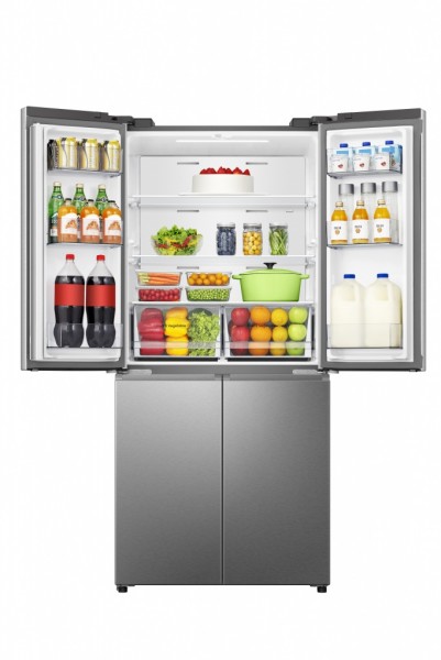 Frigorifico Americano 4 Puertas Hisense RQ5P470SEIE 179X80cm Clase E483 Litros Inox