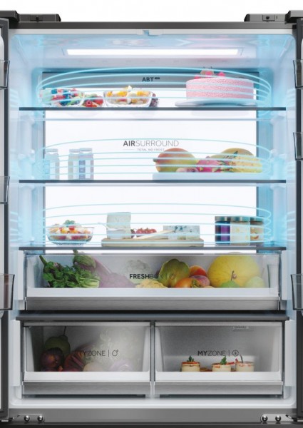 Frigorífico 4 Puertas Haier HFR7819ENGC 190x83cm No Frost E