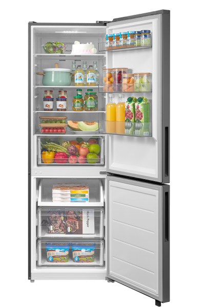 Frigorifico Combi Midea MDRB548MME46 186x60cm E Total No Frost Inox