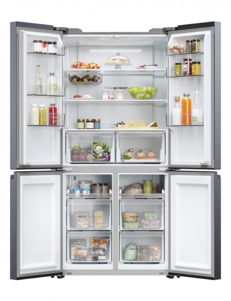 Frigorífico Americano 4 Puertas Haier HCR5919ENMB 191x91cm E