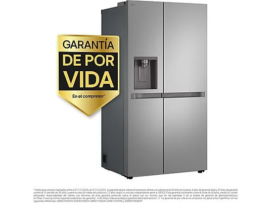 Frigorífico americano LG GSLC41PYPE Inox 179x91 cm No Frost E