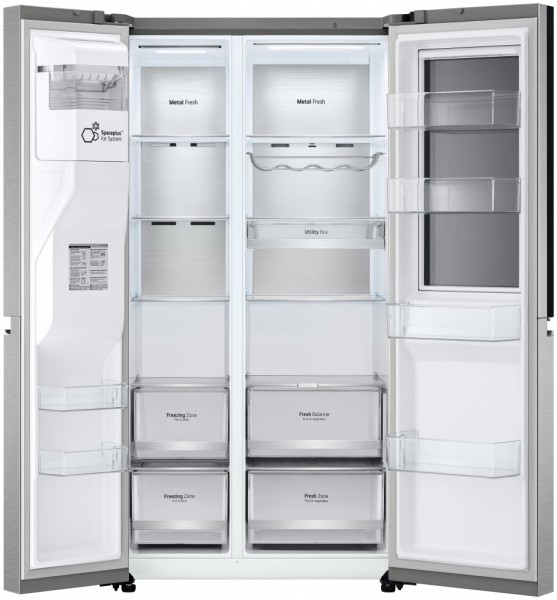 Frigorífico americano LG GSXV90MBAE Inox 179 cm No Frost E