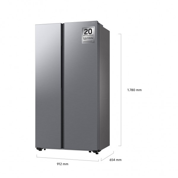 Frigorífico americano LG GSLC41PYPE Inox 179x91 cm No Frost E