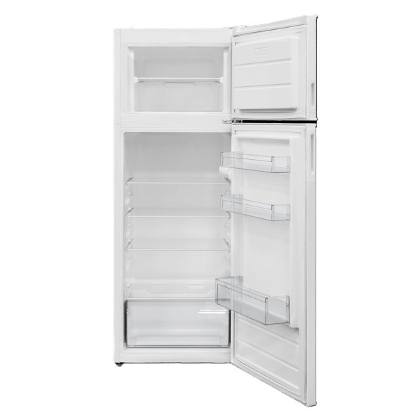 Frigorífico 2 puertas Benavent F2PBVE145W Estático Blanco 145x55 cm E