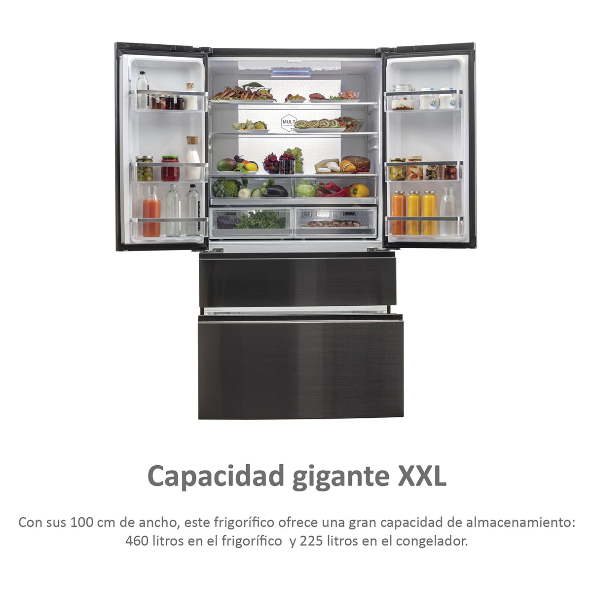 Frigorífico americano Haier HB26FSNAAA  4 puertas FD 100 Series 7 