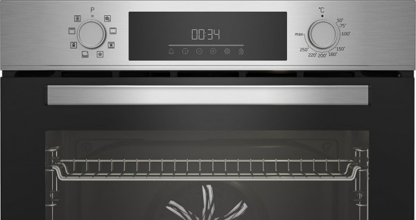Horno Beko BBIM12301X, Inox, 72 L, Hidrolítico, A