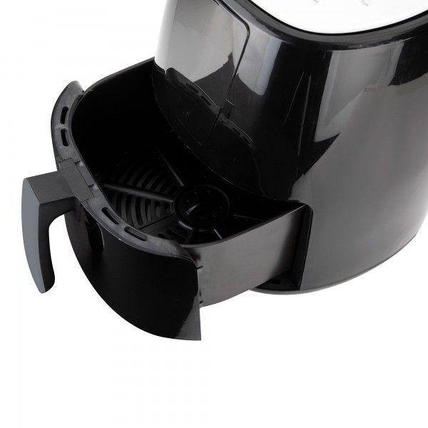 FREIDORA DE AIRE JATA JEFR1225 5LITROS NEGRA 1300W SIN ACEITE CONTROL DIGITAL