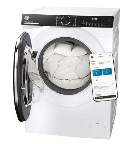 Lavadora carga frontal Hoover H7WD610MBCS Blanco 10 kg 1600 rpm A