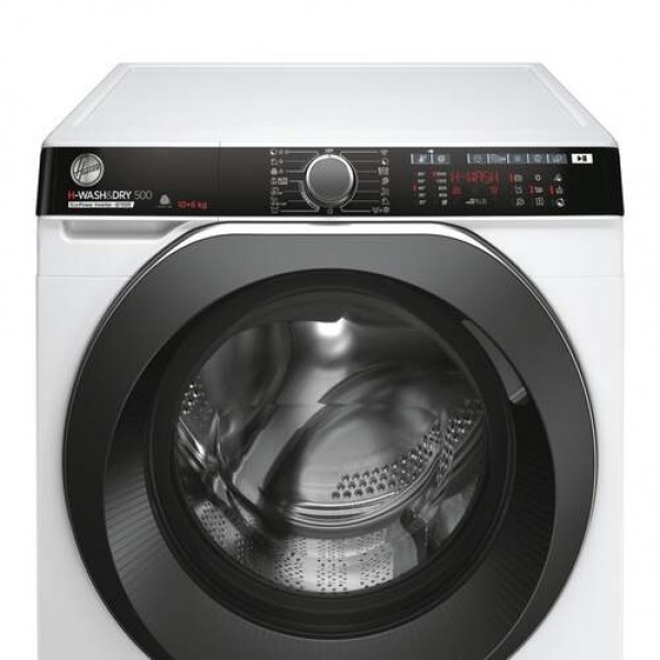 Lavadora secadora Hoover HDP5106AMBC1S Clase A Lava 10kg Seca 6kg 1500r Vapor WiFi