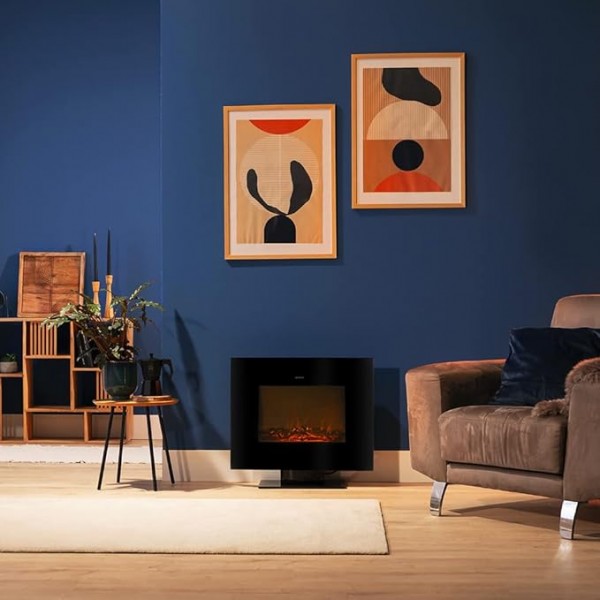 ReadyWarm 2700 Design Flames Black