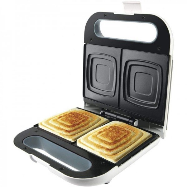 Sandwichera Taurus MYSANDWICH Blanco 2 zonas
