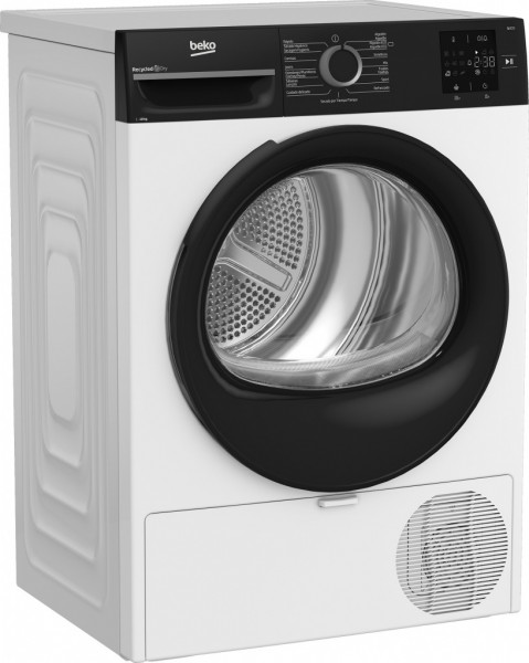 Secadora Beko BM3T30230W 10 kg Bomba de Calor A++ con OptiSense y Antiarrugas