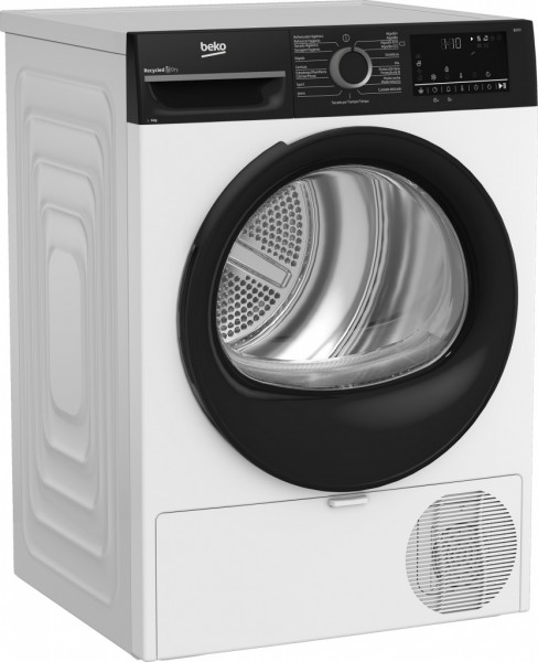 Secadora Beko BM3T49240W 9 kg Bomba de Calor A+++ con OptiSense y ProSmart