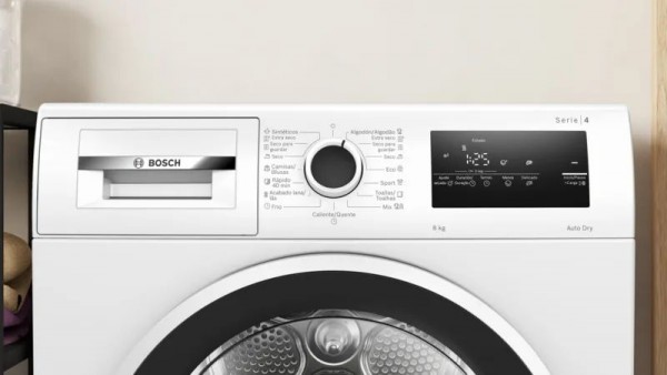 Secadora Bosch WTR85V00ES 8kg Bomba de Calor A++ silenciosa y eficiente