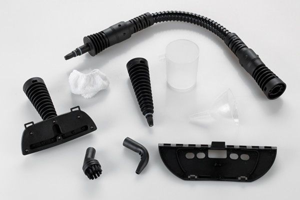 Solac Steam jet 2.1 Limpiador a vapor portátil 0,35 L Negro Blanco 1050 W