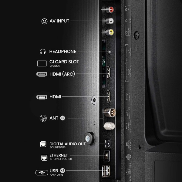 Televisor LED Hisense 40A4N, Pantalla de 100 cm (40'') full HD, Smart TV, F