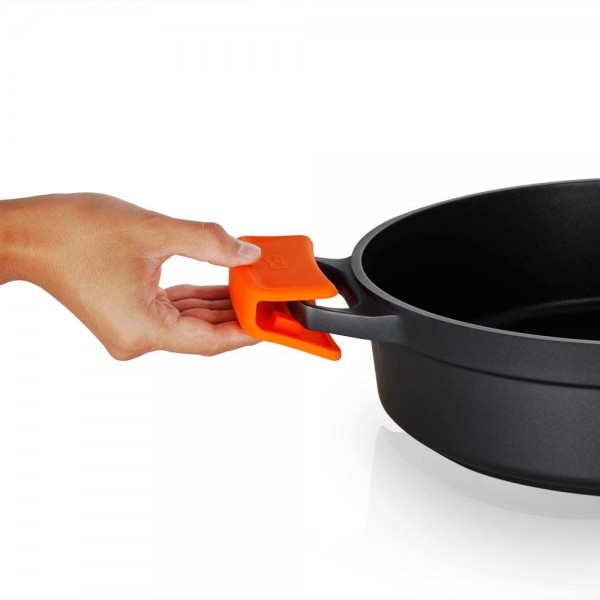 CACEROLA BAJA ORBEGOZO ALUMINIO FUNDIDO CDB 1024 24CM