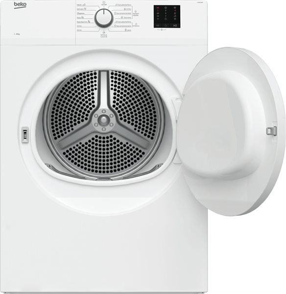 Secadora Beko DV8120N evacuación  8kg sistema antiarrugas