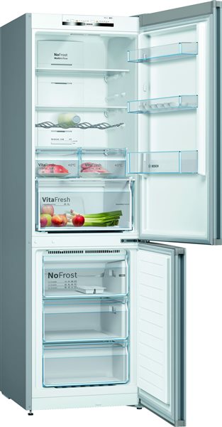 Frigorífico Bosch KGN39VIEA Combi de 203x60cm Inox Antihuellas Clase E