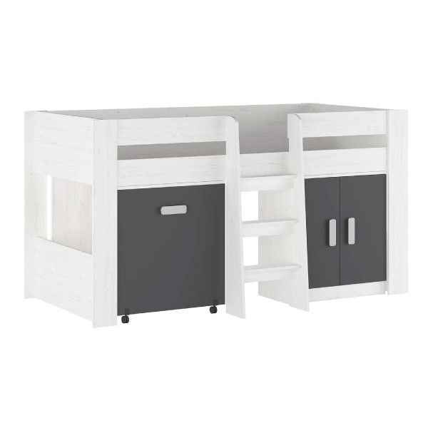 Cama block con mesa estudio Donald