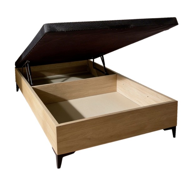 Canapé Madera Rumbero 4 Patas Cambria 150X190X37 Cm