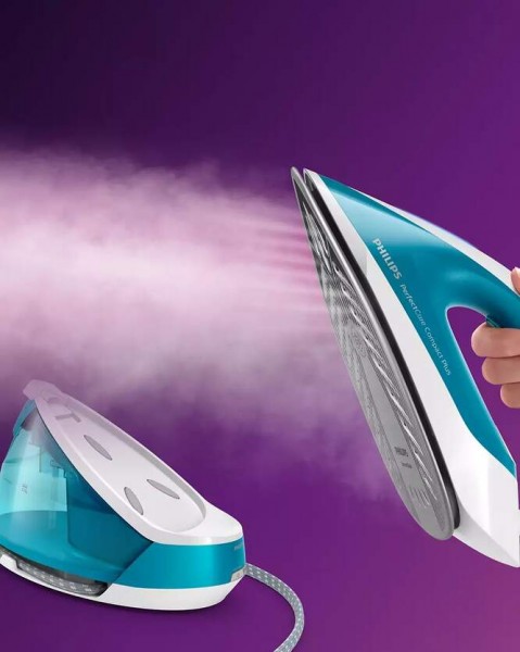 Centro Planchado Philips GC7920/20 - 2400W, 6.5Bar, Vapor 120-430gr/min, 1.5 Litros