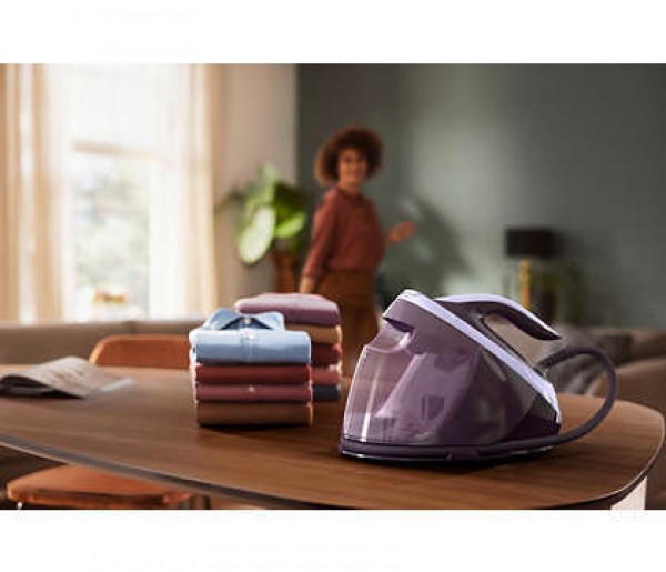 Centro Planchado Philips PSG7050/30 - 8 Bares, 2100 W, 600 gr/min, Violeta