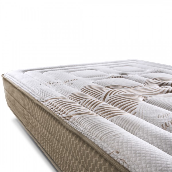 Colchon Abierto  modelo PREMIUM núcleo HR alta densidad 24cm grosor