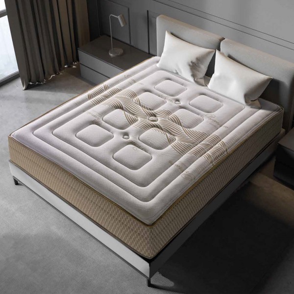 Colchon Abierto  modelo PREMIUM núcleo HR alta densidad 24cm grosor