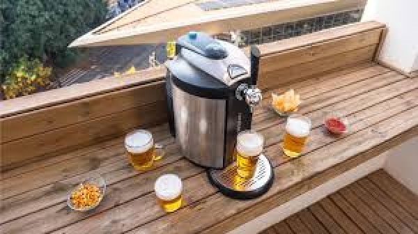 BeerFlow Steel 5000 | Dispensador de Cerveza 5L en Acero Inoxidable