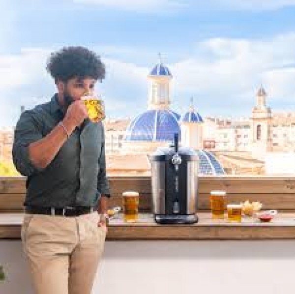 BeerFlow Steel 5000 | Dispensador de Cerveza 5L en Acero Inoxidable