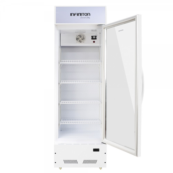 Vitrina Frigorifica INFINITON FCL-250 Color Blanca 175,9 x 55cm Clase E