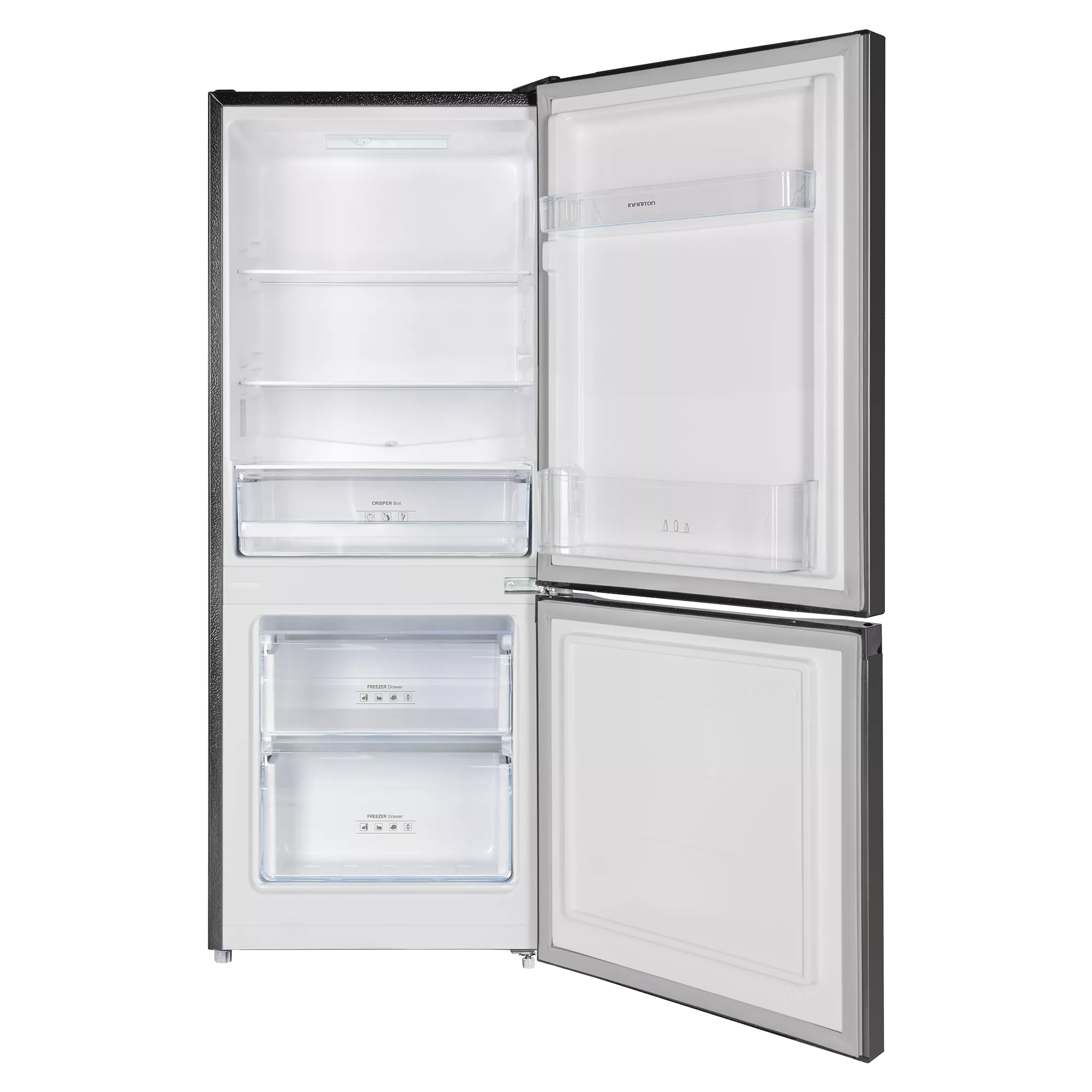 Frigorífico Combi Infiniton FGC-210C14DEK 205L Smartfrost Dark Inox 144cm Clase E