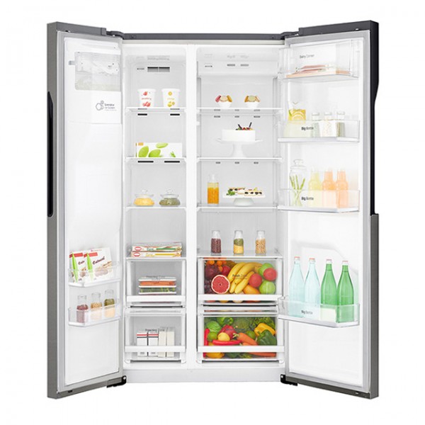 FRIGORIFICO AMERICANO LG GSL360ICEV INOX 1790X912X717mm